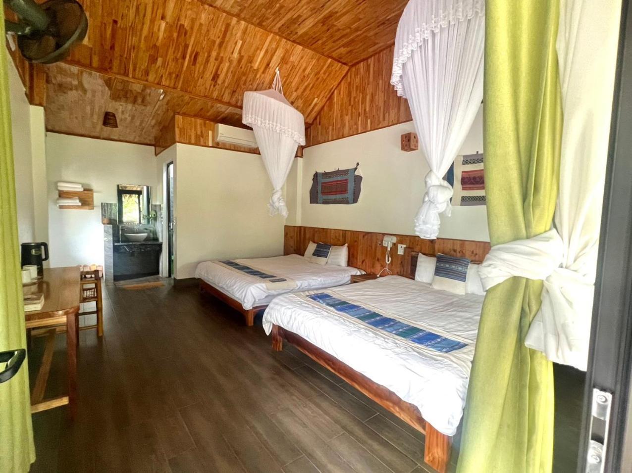 Little Mai Chau Home Stay מראה חיצוני תמונה
